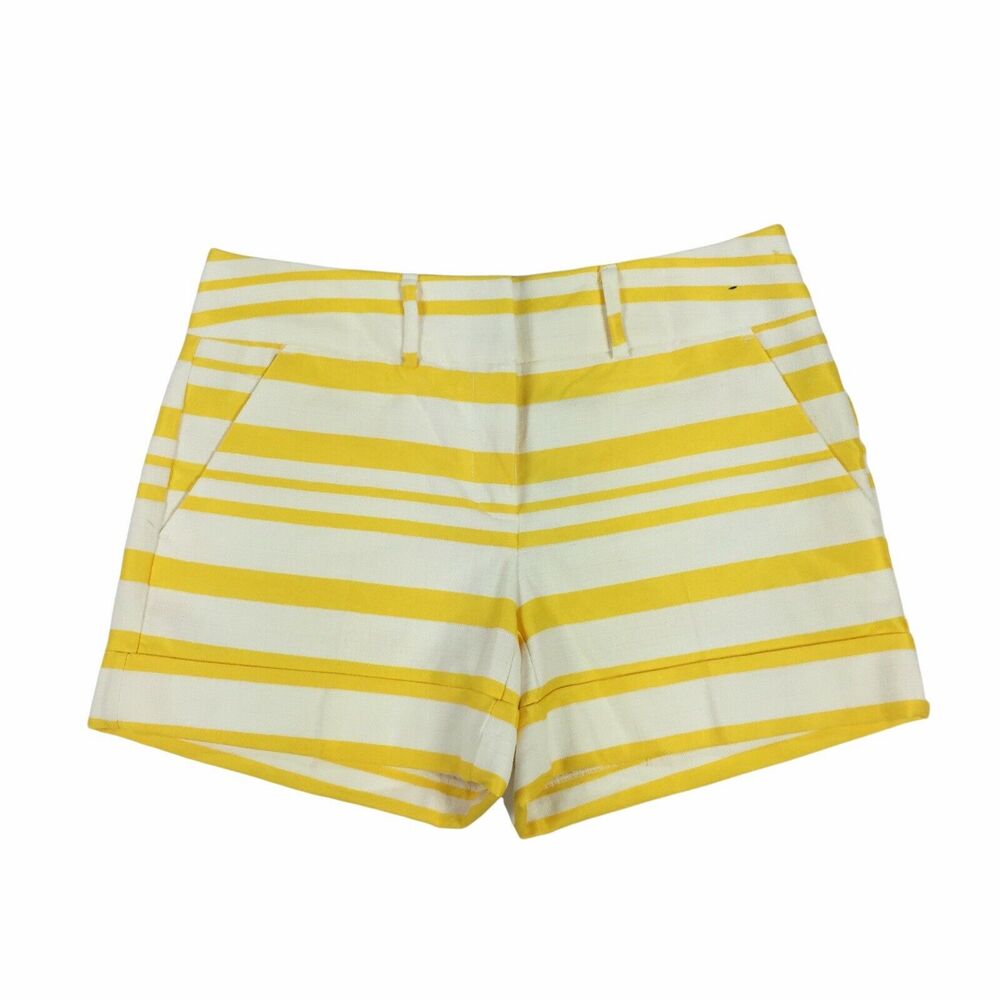 New York & Company 7th Avenue Striped Chino Shorts